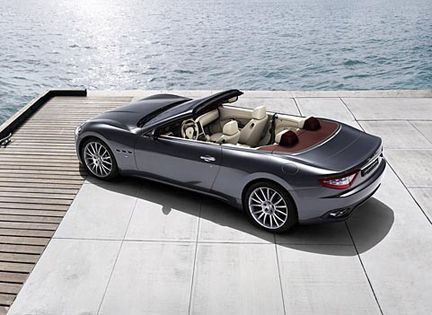 Maserati GranCabrio färdig för Frankfurt