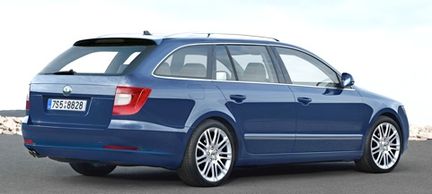 Skoda Superb Combi - så här blir den!