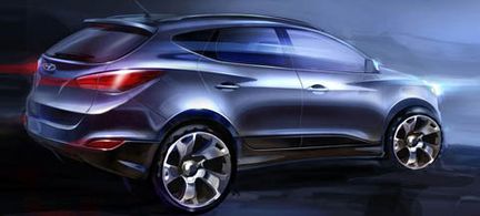 Hyundai ix35 - första riktiga fotot