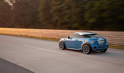 TV: Mini Coupé Concept - visas i Frankfurt