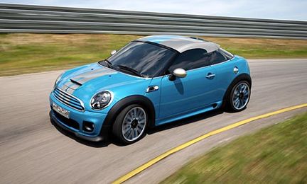 TV: Mini Coupé Concept - visas i Frankfurt