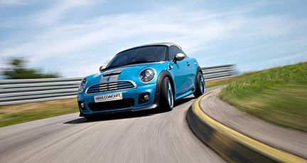 TV: Mini Coupé Concept - visas i Frankfurt