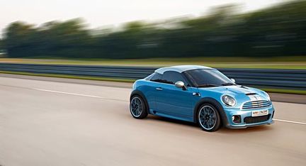 TV: Mini Coupé Concept - visas i Frankfurt