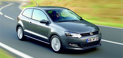 VW Polo med 3 dörrar drar 3,3 liter