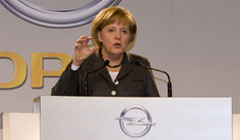 Merkel: "GM ska inte behålla Opel"