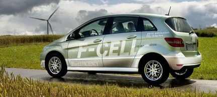 Mercedes B-klass kommer som vätgasbil