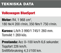 VW Bluesport: Bygg miljösportbilen nu!