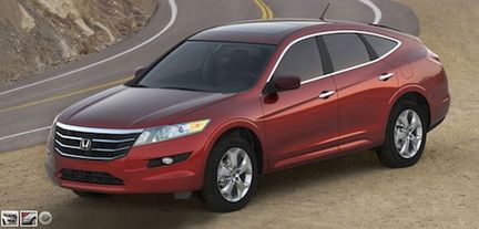 Hondas svar: "snygga" bilder på nya Accord Crosstour!