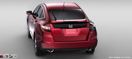Hondas svar: "snygga" bilder på nya Accord Crosstour!