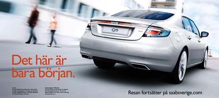 Nya Saab 9-5 - svenska broschyren är här