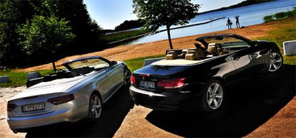 Audi A5 mot BMW 325i: Bästa cabben