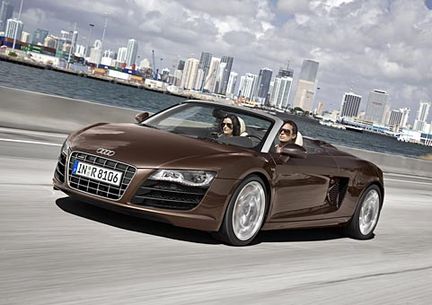 Audi R8 Spyder V10: Äntligen premiär