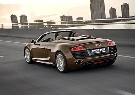 Audi R8 Spyder V10: Äntligen premiär