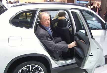 Frankfurt: Trångt hos BMW - men rymligt!