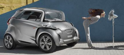 Peugeot BB1 - en elbil för fyra