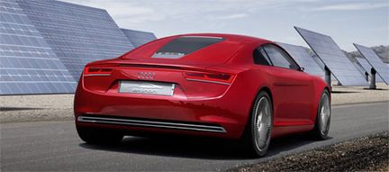 Framtidens sportbil står i Audis monter