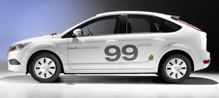 Ford Focus klarar också 99 g/km