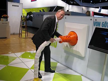 Frankfurt: Bakom kulisserna