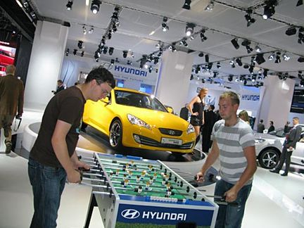 Frankfurt: Bakom kulisserna