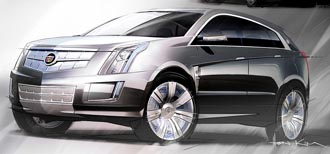Cadillac Provoq - första tjuvtitten på nya Saab 9-4X!