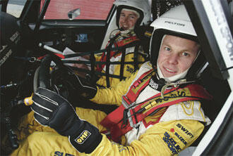 Fint genrep av P-G inför rally-VM