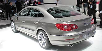 VW Passat CC - baksäte för kortväxta