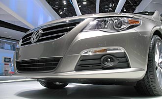 VW Passat CC - baksäte för kortväxta