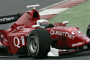 GP2-teamen testar i Dubai