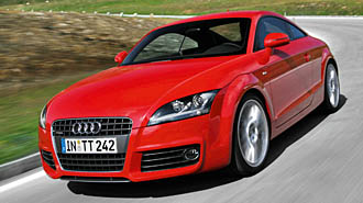 Audi TT med 170 hk diesel - drar en halvliter per mil!