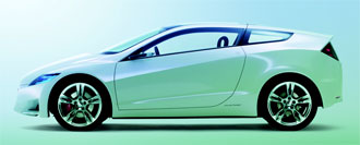 Hondas sporthybrid CR-Z närmar sig