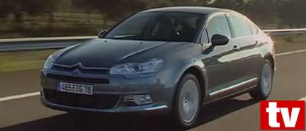 WEBB-TV: Efterlängtad nykomling - nya Citroën C5!