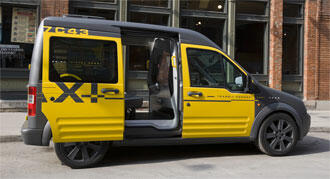 Fords nya taxibil skjuter i höjden