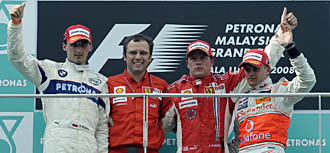 F1: Kimi Räikkonen vann i Malaysia