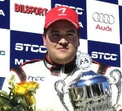 Thomas Faraas kör VW Polo Cup i Danmark