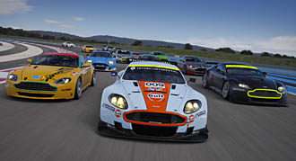 NYA BILDER: Aston Martin Vantage GT2 - en racemiljöbil!