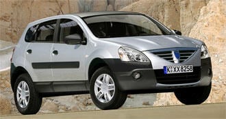 Dacia testkör ny suv i Sverige