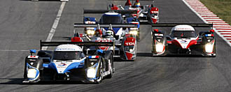 Peugeot vann första kraftmätningen mot Audi