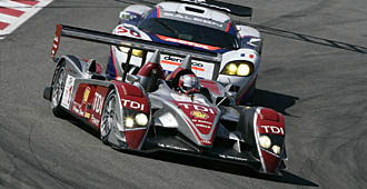 Peugeot vann första kraftmätningen mot Audi