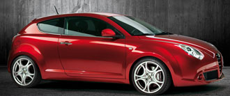 Alfa MiTo får ett demokratiskt typsnitt