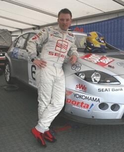 Jimmy Johansson toppade den fria träningen för SEAT León Supercopa