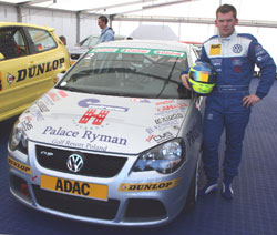 Andreas Simonsen snabbast när VW Polo Cup tränade