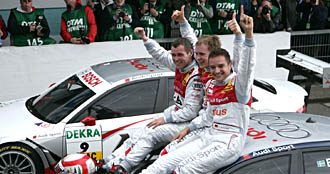 Mattias vann DTM-premiären!