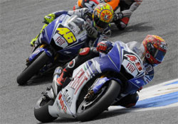 Tätt i Moto GP-toppen efter Lorenzos seger