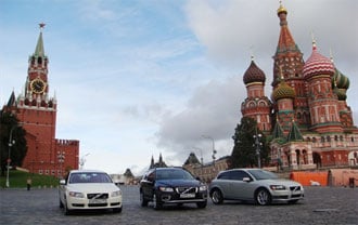 Volvo XC70 populär i öst