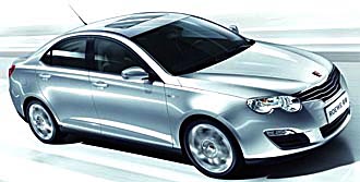 Nu blir kineserna farliga - nya Roewe 550!