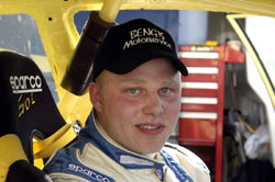 Andreas Magnusson slog till i Mitsubishi Challenge