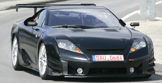 Lexus LF-A kör 24h på Ringen