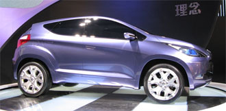 Hondas nya bilmärke heter "Idé"