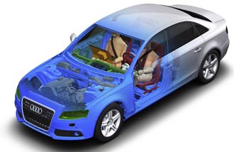 Bilindustrins snabbaste dator finns hos Audi