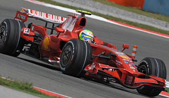 F1: Äkta hattrick för Felipe Massa i Turkiet
